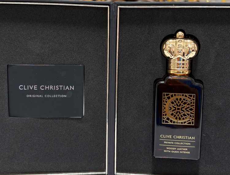 ادکلن وودی لدر ویت عود اینتنس کلایو کریستین Clive Christian C for Men Woody Leather With Oudh Intense مردانه