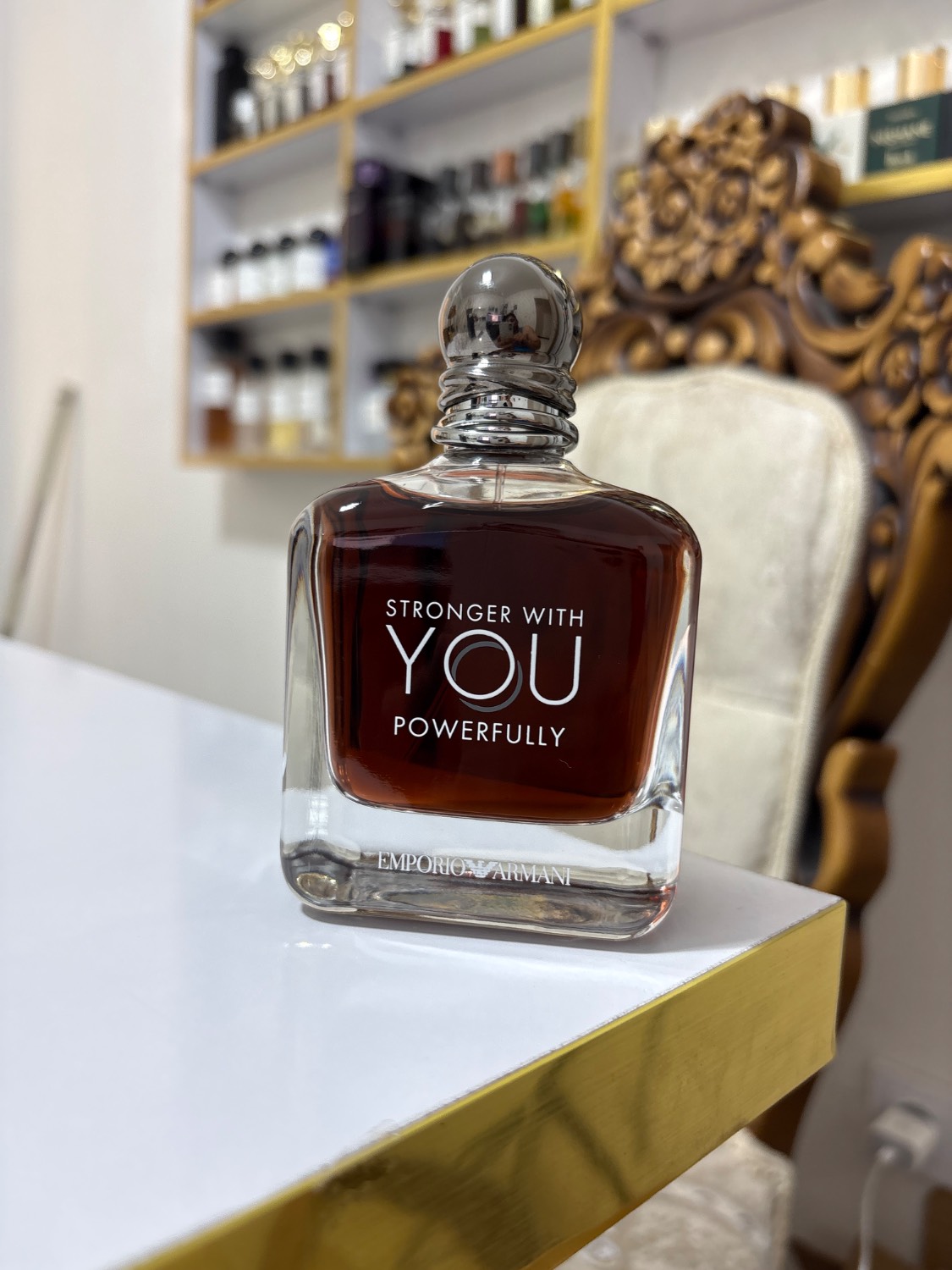 ادکلن جورجیو آرمانی استرانگر ویت یو پاورفولی | Giorgio Armani Stronger With You Powerfully مردانه