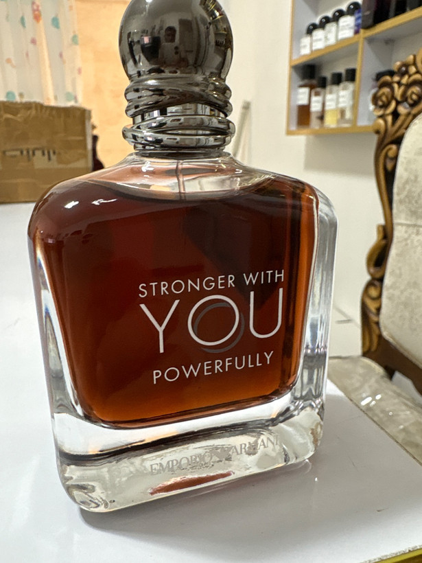 ادکلن جورجیو آرمانی استرانگر ویت یو پاورفولی | Giorgio Armani Stronger With You Powerfully مردانه