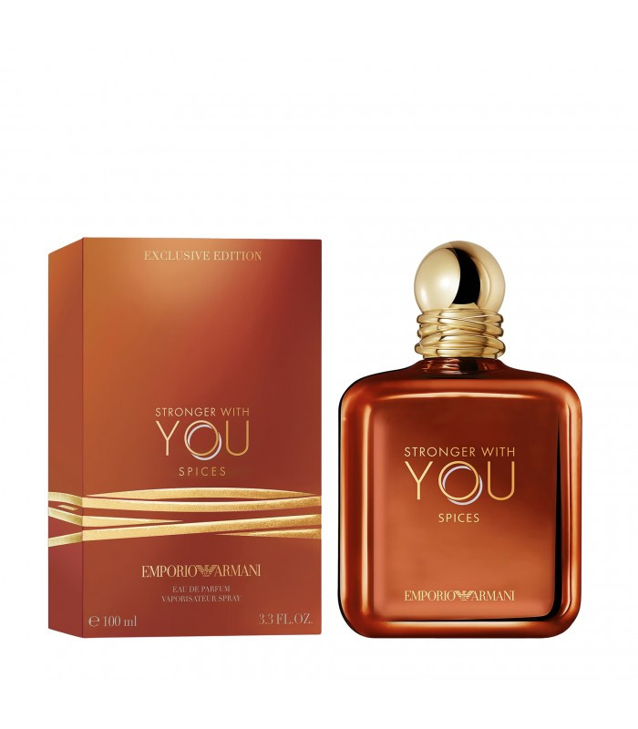 ادکلن جورجیو آرمانی استرانگر ویت یو اسپایسس | Giorgio Armani Stronger With You Spices مردانه